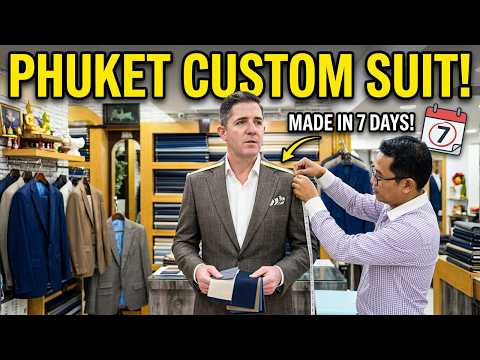 Custom Sports Jackets Made in Thailand: What a Tailor Can Do in Phuket