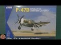 Kinetic 1/24th P 47D Thunderbolt 'Razorback' review