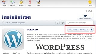 How to install wordpress site in Direct Admin Panel Hosting in less than 5 min