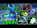 RAZOR Carry Electric Lightning Eye of Storm 1vs5 Ganking - Dota 2