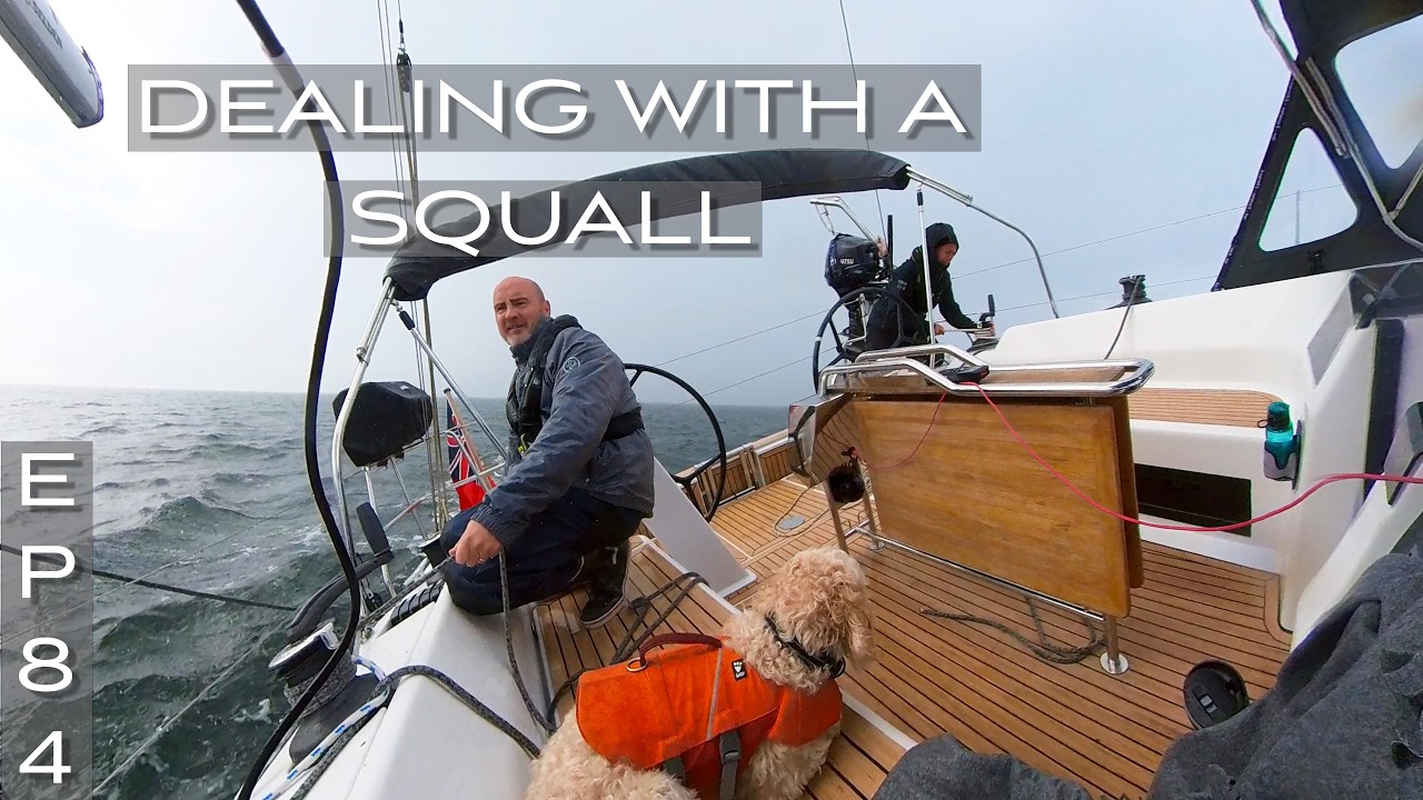 ⁣FOG and unsettled WIND - Crossing to Åland