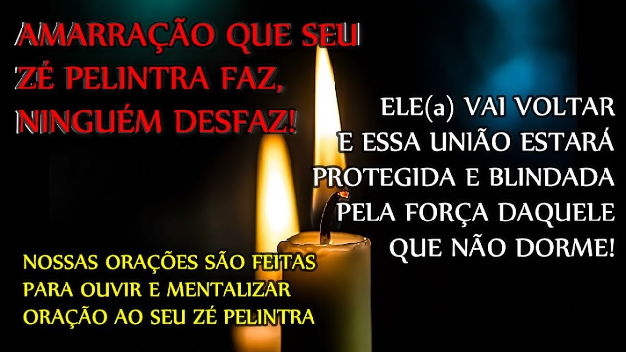 ORAÇÃO DE SEU ZÉ PELINTRA QUE NINGUÉM DESFAZ