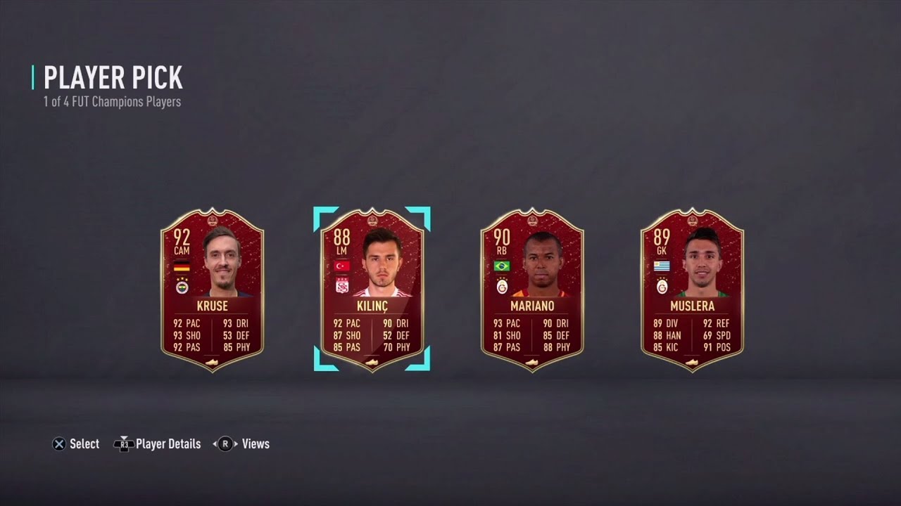 fut champs gold players