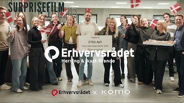 Erhvervsrådet Herning og Ikast Brande   Surprise Eyda Vækstiværksætterprisen 2025