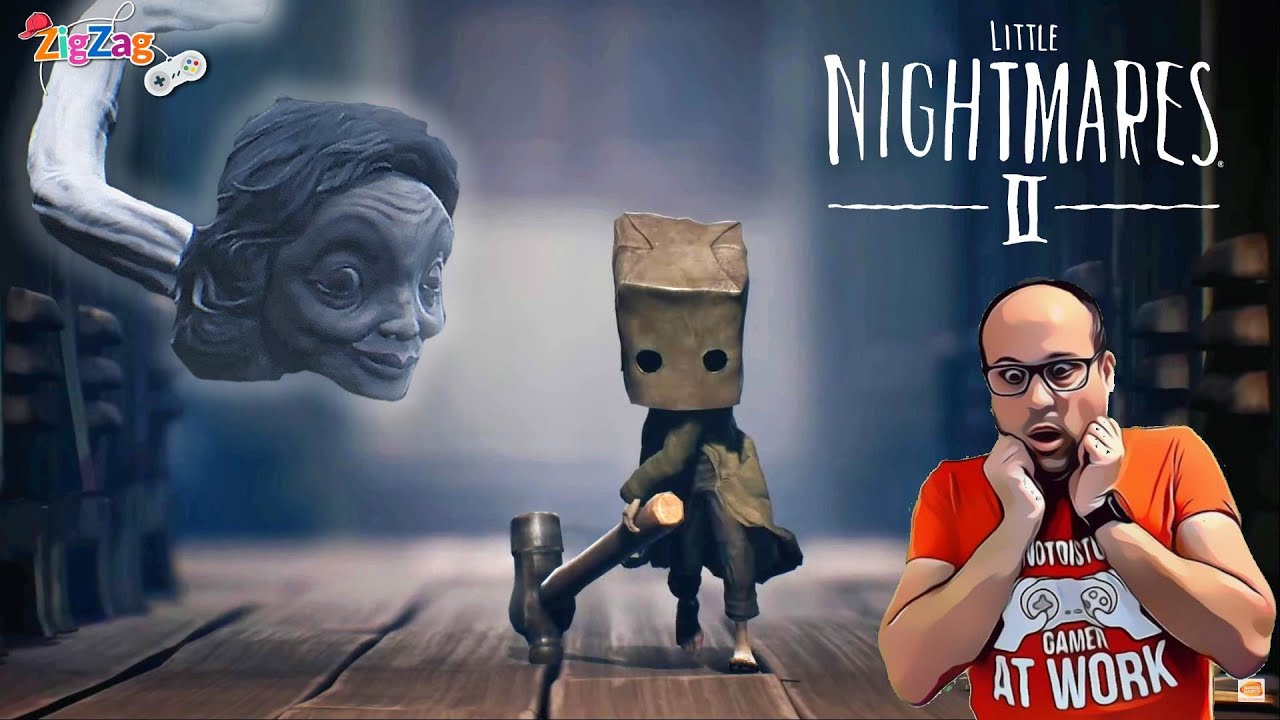 Little Nightmares 2 - Parte #6 - A professora pescoçuda 