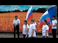 Выступление главы района С.Н.Медведева на праздничном мероприятии, посвящённом Дню России