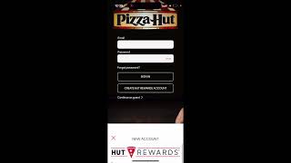 Pizza Hut app - how to create an account? screenshot 5