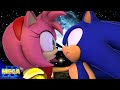 Sonic and amy romantic compilation  mega x sonic animation