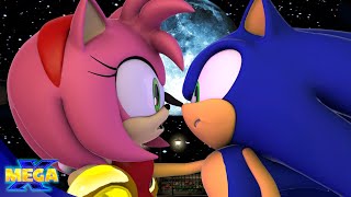 Sonic and Amy Romantic Compilation | MEGA X Sonic animation