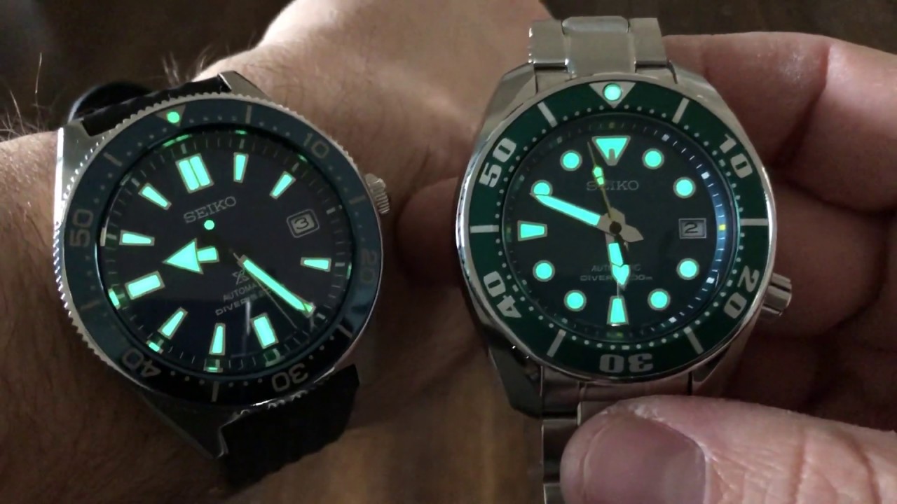 SEIKO SUMO REVIEW GREEN DIAL SZSC004 - YouTube