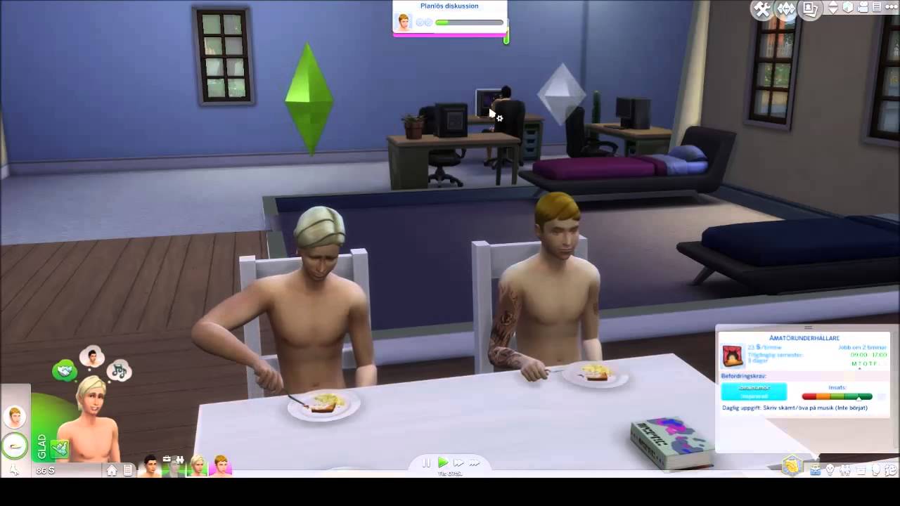 Sims 4 coop 5 Bara Chillar Lite YouTube