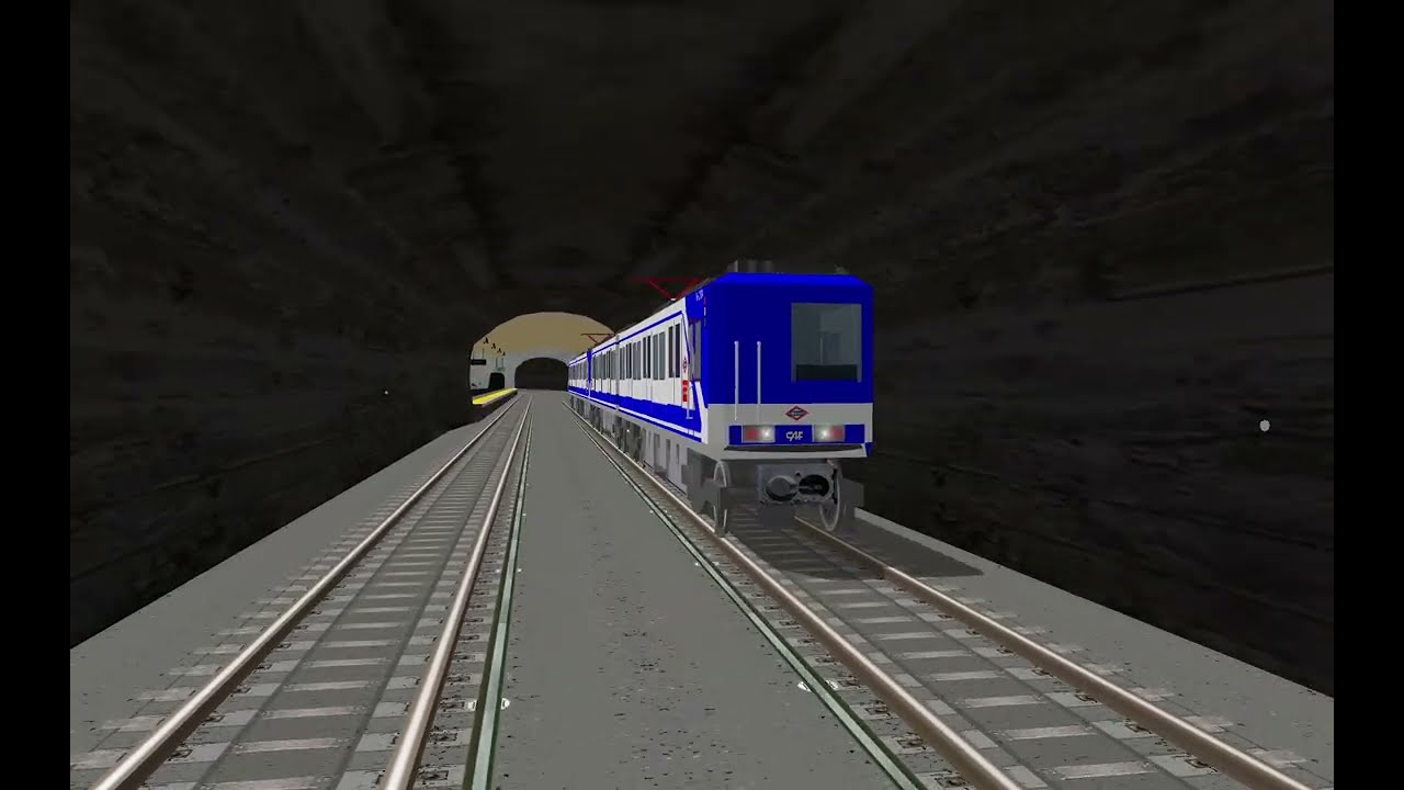 Linea 1 Metro Madrid en OpenRails