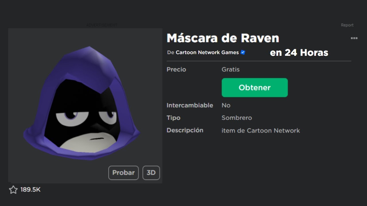 Novo item grátis no catálogo do Roblox! #robloxnoticias