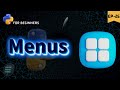 Menus in Tkinter 🕎 | python for beginners