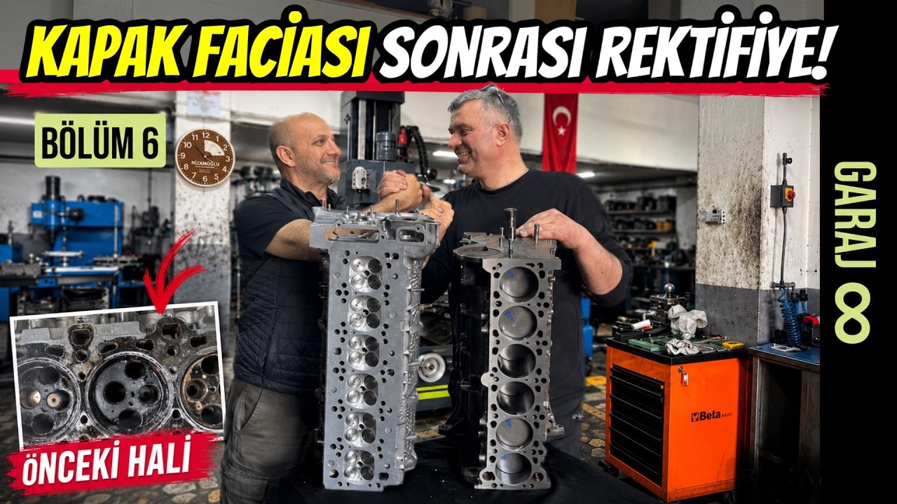 BMW E34 525i Stroker M50 Motora Rektifiye | Formula 1 Kapak İşi Neden Çöp Oldu? | 6.Bölüm