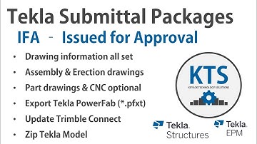 Tekla Submittals - IFA (Issued for Approval)