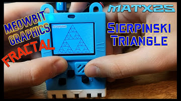 Meowbit 05 -Graphics- Sierpinski triangle