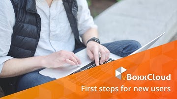 First steps for new users - vBoxxCloud