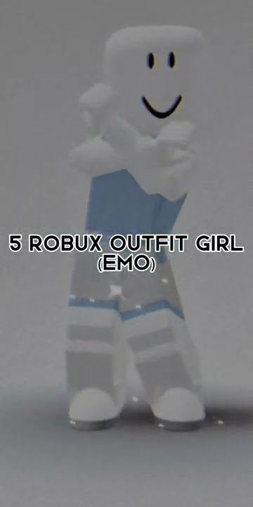 CHEAP ROBLOX EMO OUTFIT IDEA😱 #shorts 