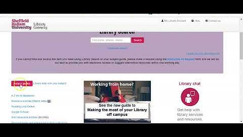 subject databases intro
