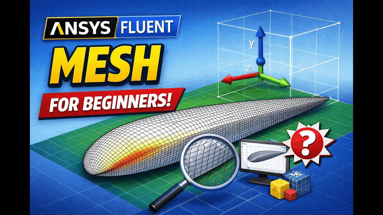 Ansys CFD (Fluent) Tutorials Episode 3 - MESH - YouTube