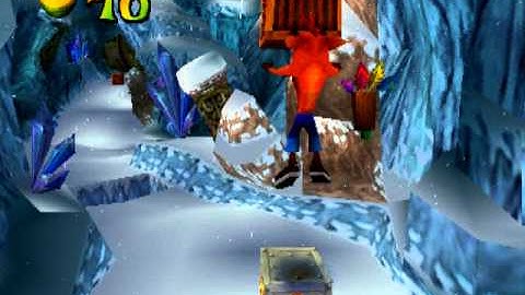 Crash Bandicoot 2 100% Playthrough Part 2: Snow Go