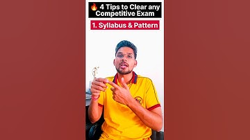 4 Tips to Clear Any Exam | Must Follow Tips during UPSC Preparation #shorts #upsc #shortsfeed