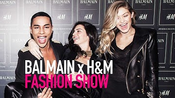 MODTV ® | Watch BALMAIN x H&M Fashion Runway Show  (Full HD)