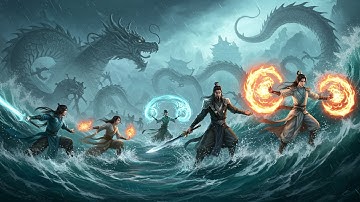 [Thần Thoại Trung Hoa] Bát Tiên Quá Hải :  Huyền Thoại Về Ý Chí Phi Thường Và Di Sản Bất Diệt.