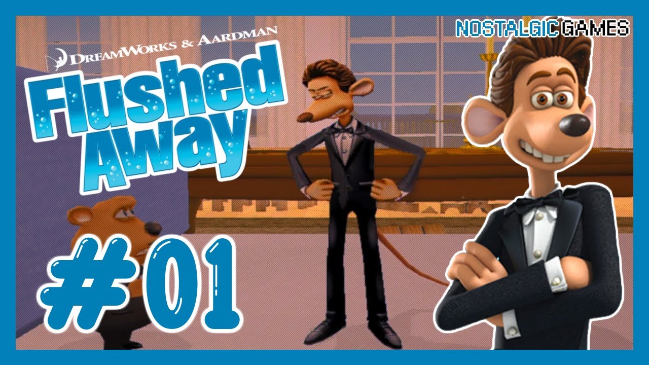 Flushed Away Walkthrough Part 01 (PS2 No Commentary) YouTube