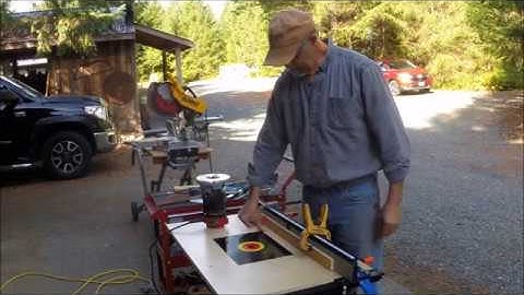 Attach DIY Router Table to Workmate