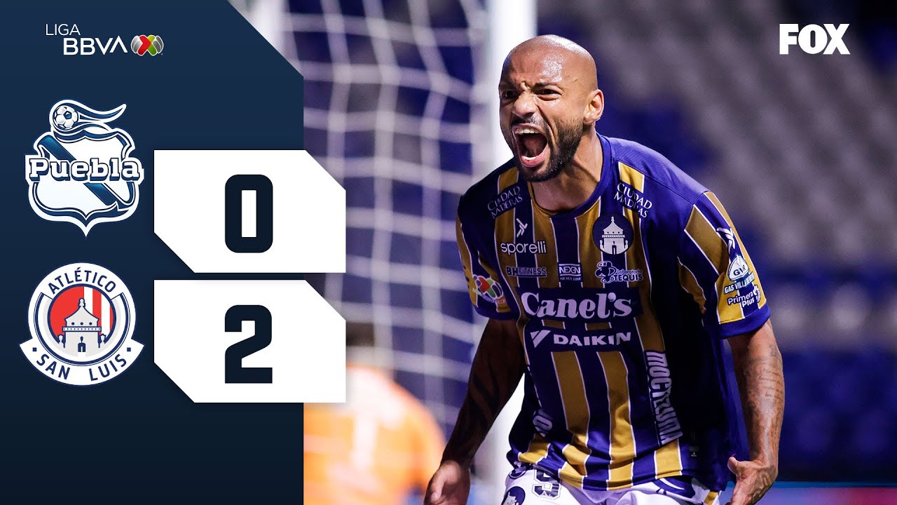 PUEBLA 0-2 SAN LUIS | RESUMEN | LIGA MX | APERTURA 2025 | JORNADA 5 ...