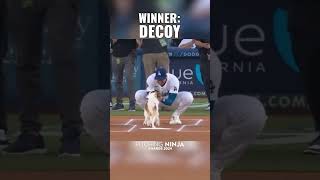 Most Outstanding First Pitch.Winner: Decoy2024 Pitching Ninja Awards