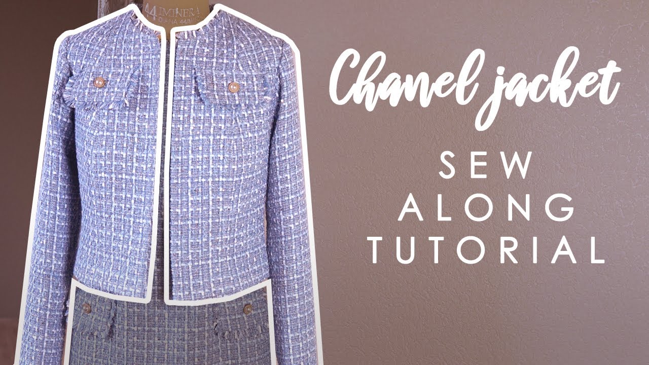 The easiest Chanel inspired jacket! My secrets and techniques 