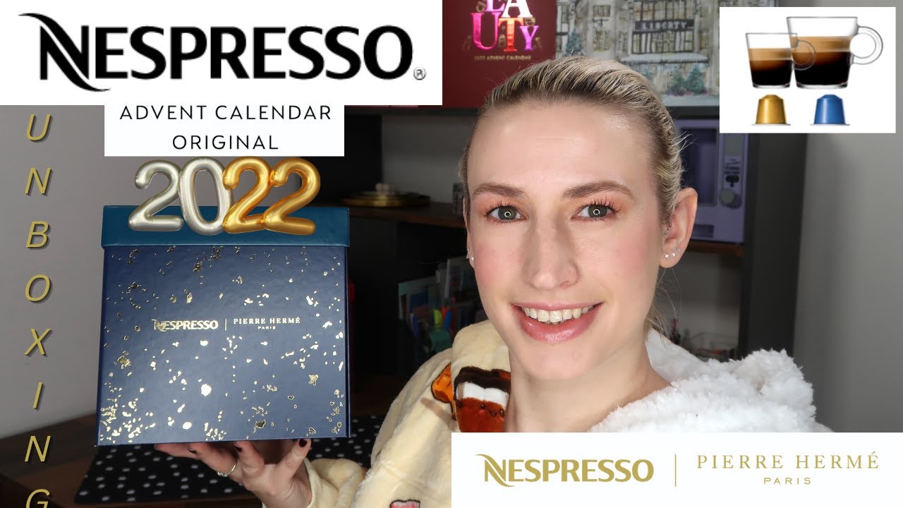 NESPRESSO Coffee Advent Unboxing Original Capsules | Featuring Oodie - YouTube