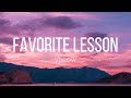 yaeow - favorite lesson (Lyrics)