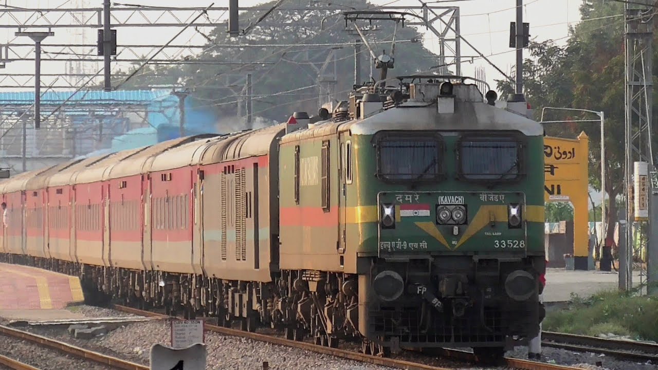 Main Line Acceleration🔥| WAG 9 WAP 7 WAP 4 | Indian Railways 