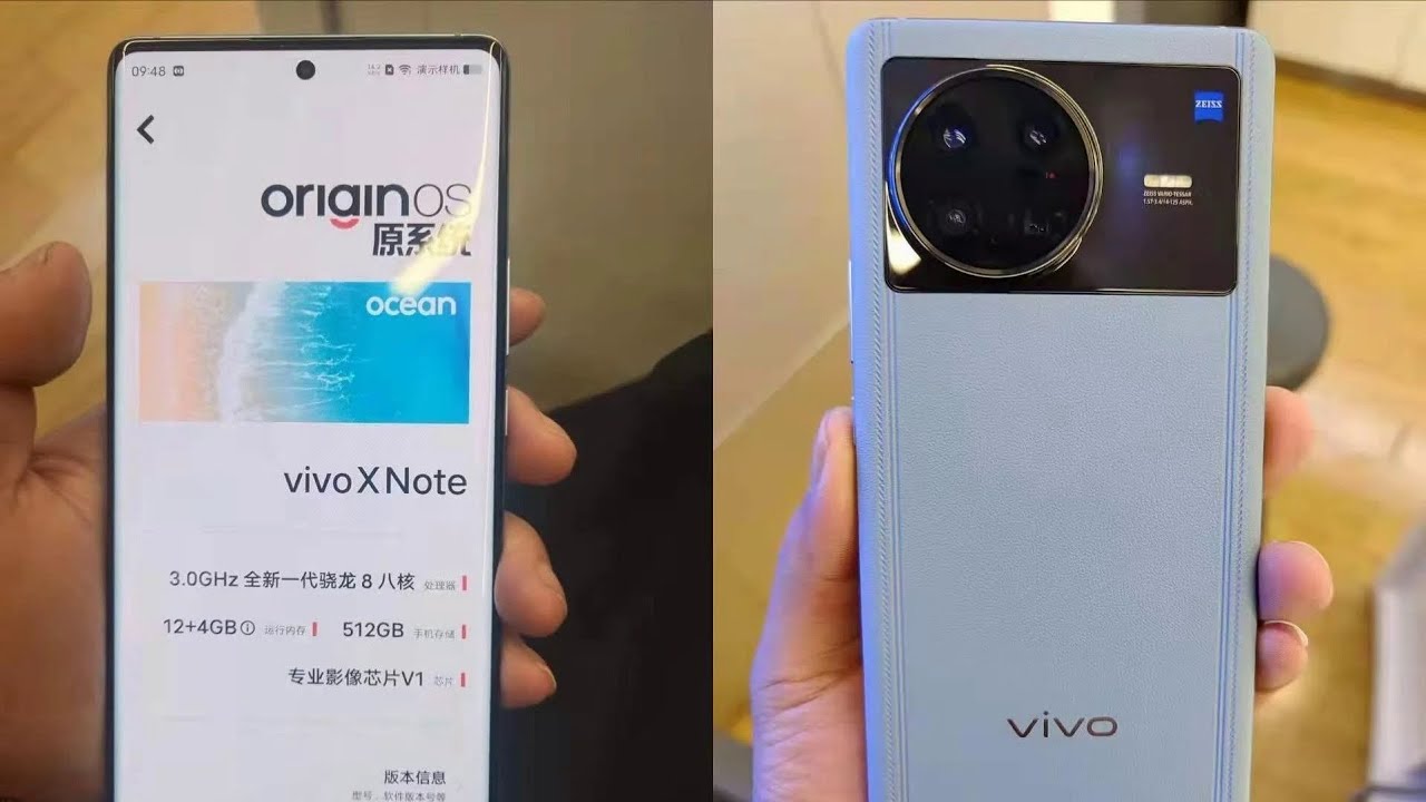 Vivo X Note Specifications Leaked | Snapdragon 8 Gen 1 and 80W 