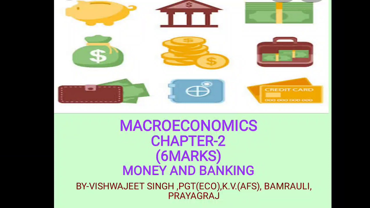 money and banking essay economics grade 11