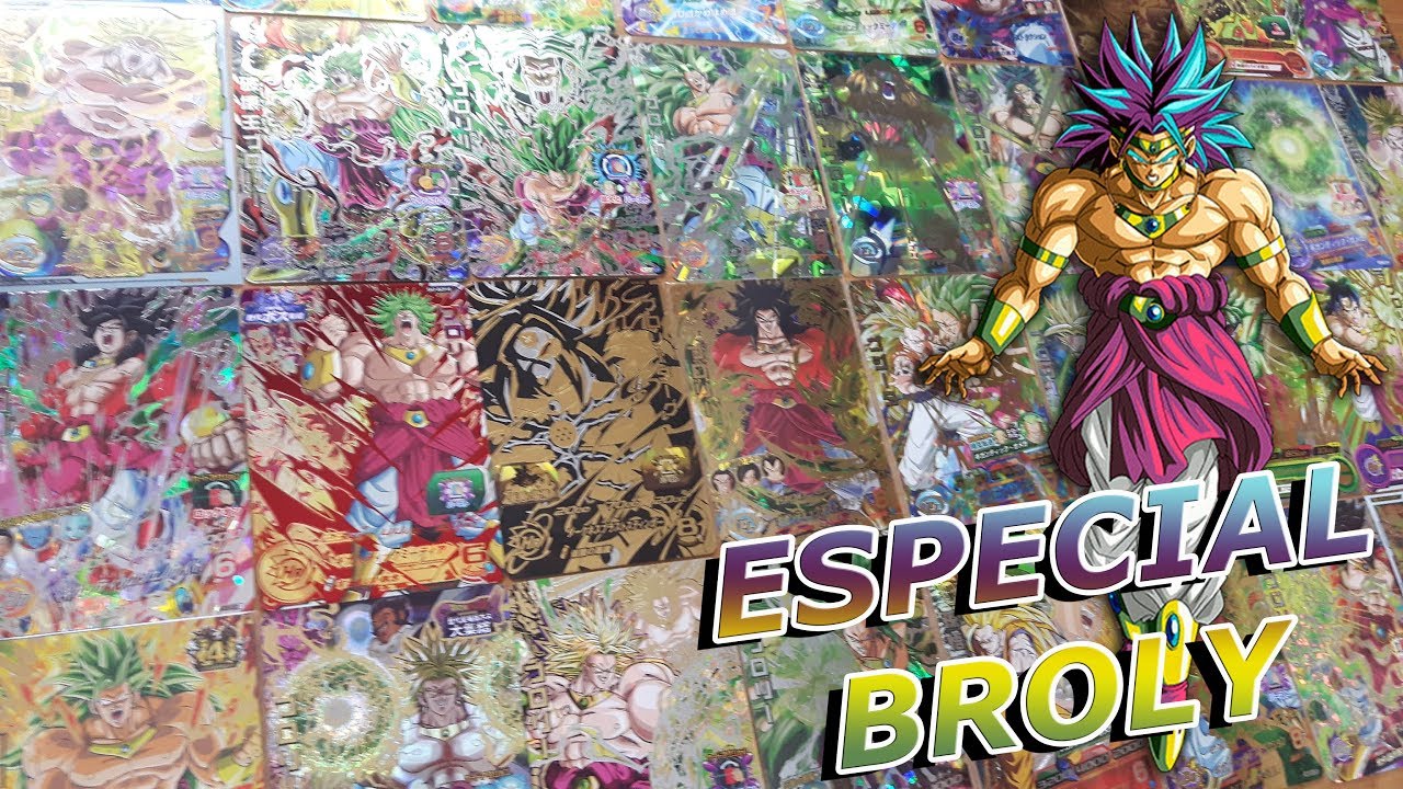Super Dragon Ball Heroes Broly | Especial Cartas de Broly de