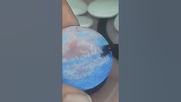 Painting on fabric button 💫 #painting #art #drawing #fabricbutton #shorts 《@sk_huda209 》💫🖤🥀