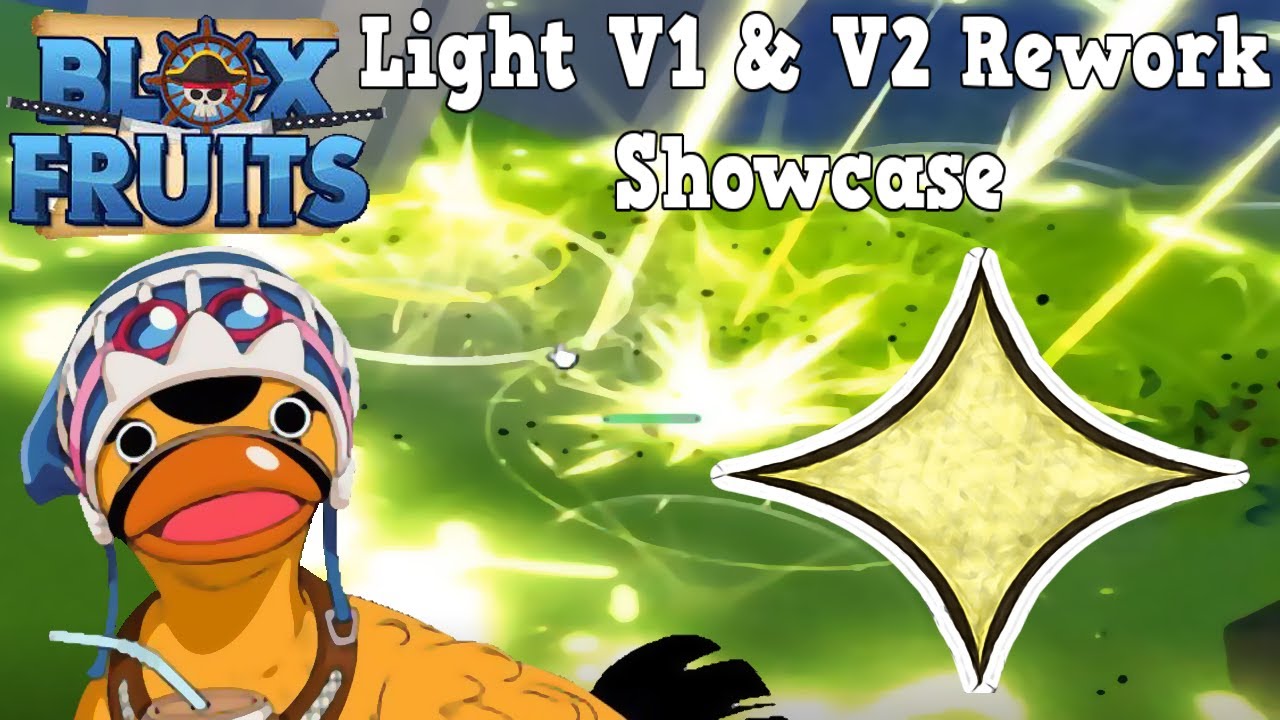 Light V2 Showcase  Blox Fruits 