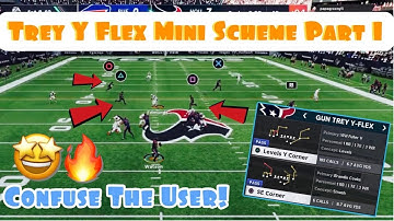 Trey Y Flex Mini Scheme Part 1: Use These Setups To Completely Confuse Your Opponent In Madden 21!