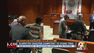 Man accused of shooting deputy found competent to stand trial