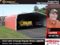 Shed4less- 12x31 with 14 Gauge Regular Metal Carport Shed4less- 12x31 with 14 Gauge Regular Metal Carport