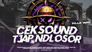 Download lagu DJ CEKSOUND TERBARU • TJAP NDLOSOR • BASS RENDAH SUPER GLERR • (HUMNAVA MERE) 