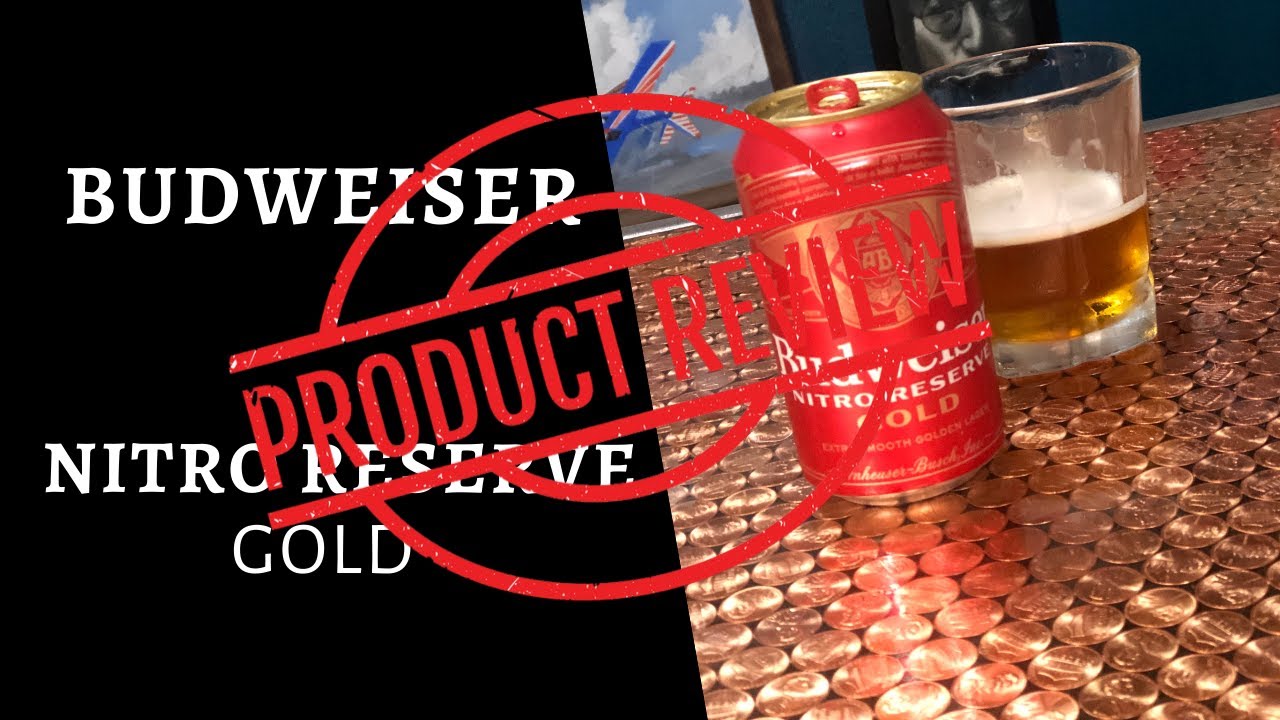Budweiser Nitro Reserve Gold Review w/ Creek Water Whiskey Boiler Maker// Mixed Up with TGM