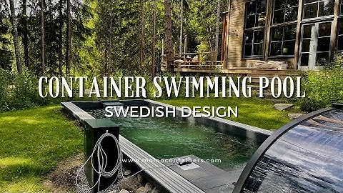 CubePools - shipping container pools made in Poland