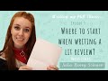 How to Write A Literature Review? From Blank Page to Plan! | PhD Thesis Writing (Episode #5)