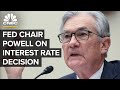 Fed Chair Jerome Powell holds news conference after rate decision — 3/16/22